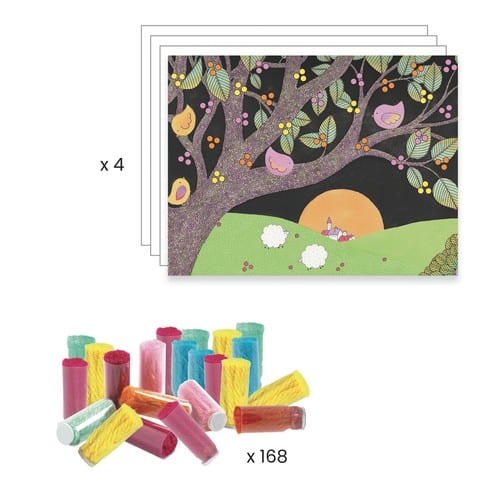 יצירה – פיצוצי פונפונים