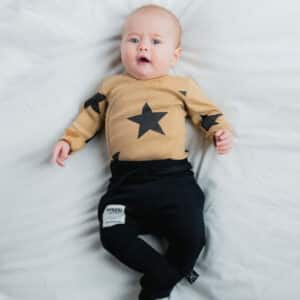 תינוקות soft star envelope onesie nununu