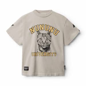 NUNUNU UNIVERSITY T-Shirt-SMOKEY GREY